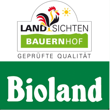 Bioland Logo, Landsichten Logo